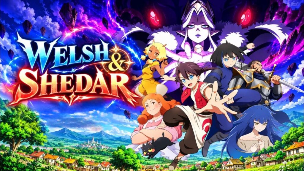 انمي Aoki Denshou Welsh & Shedar