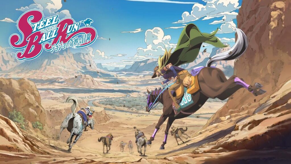 شاهد شاهد شاهد انمي JoJo Steel Ball Run الحلقة 3 الثالثة مترجمة