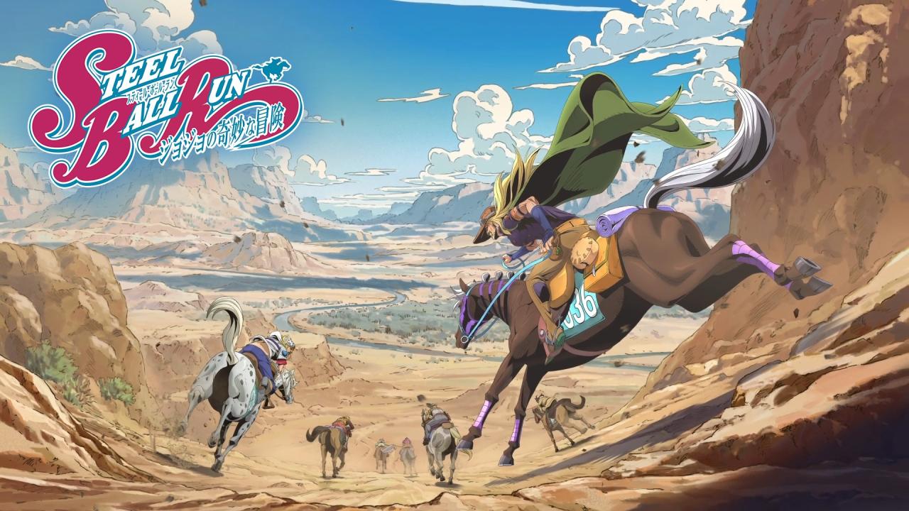 شاهد شاهد شاهد انمي JoJo Steel Ball Run الحلقة 3 الثالثة مترجمة